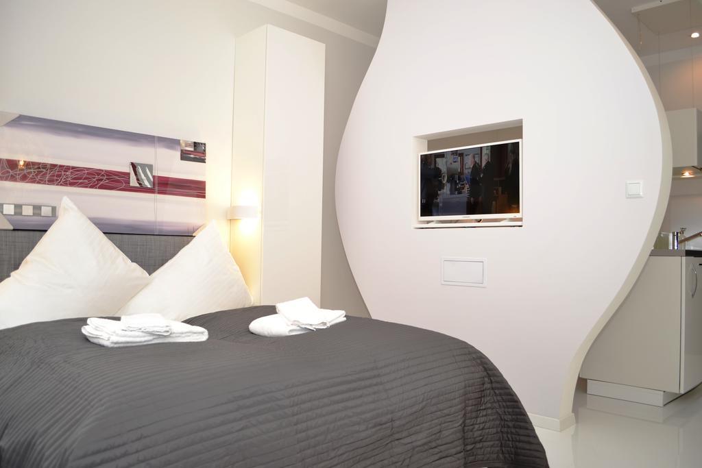 Honeymoon Ruterra Studio Praga Habitación foto
